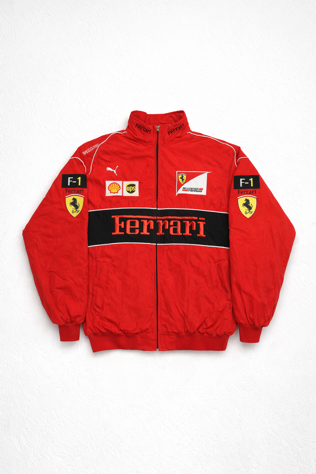 Jaqueta F1 Ferrari Vermelha Classic