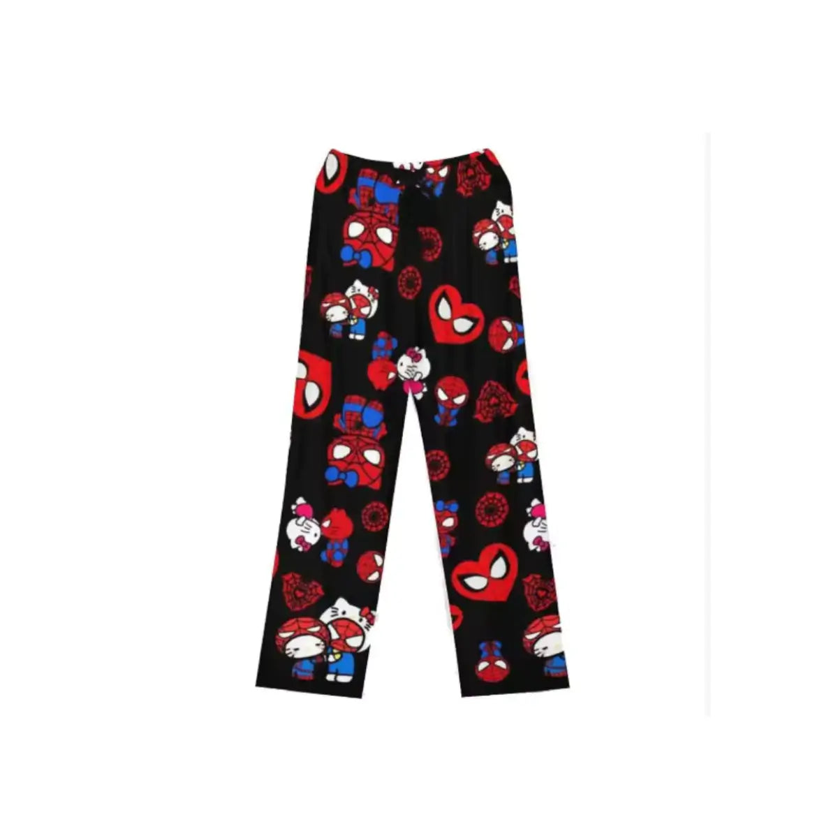 Calça de Pijama Peluciada Hello Kitty x Homem-Aranha