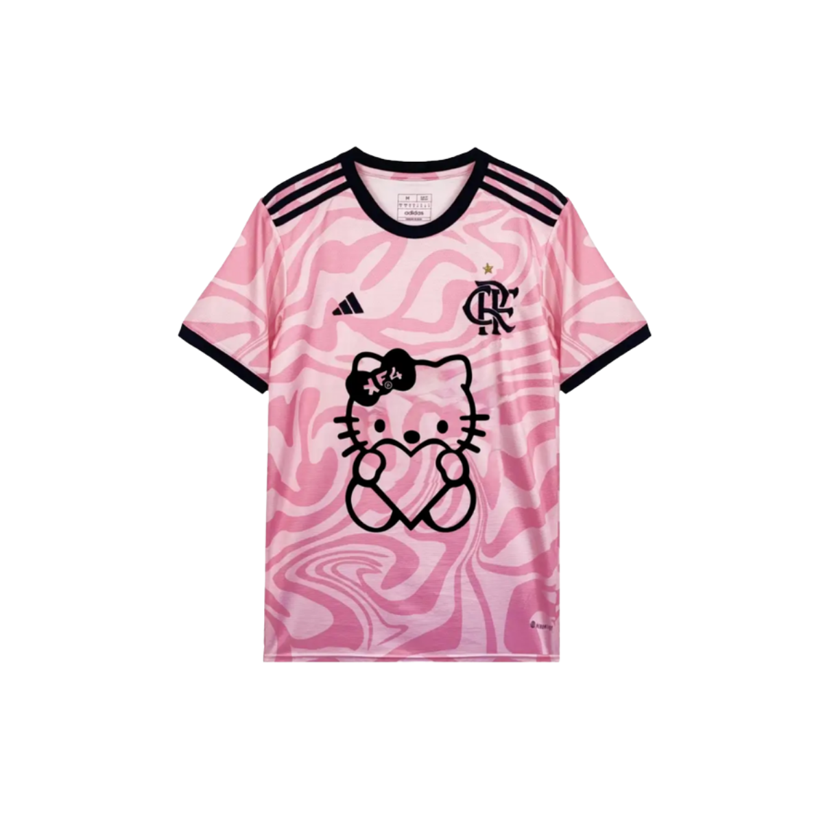 Camisa Flamengo x Hello Kitty